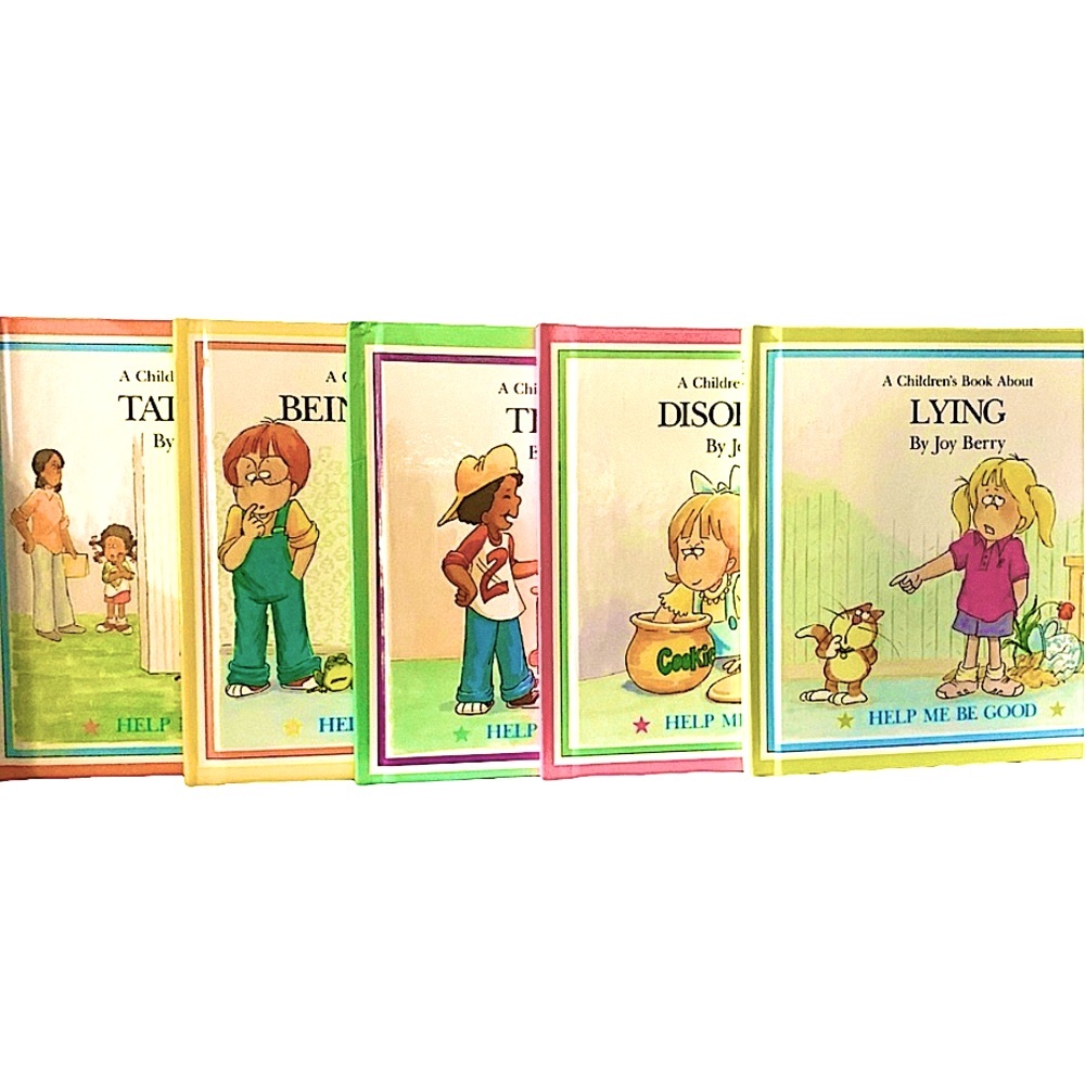 A Childrens Book About…. By Joy Berry book bundle